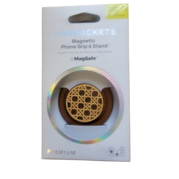 PopSockets MagSafe Compatible Phone Grip & Stand With Geometric Design - Picture 1 of 11